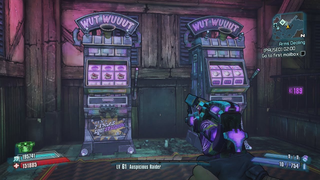 Borderlands 2 How To Get Three Vault Symbols Slot Machine